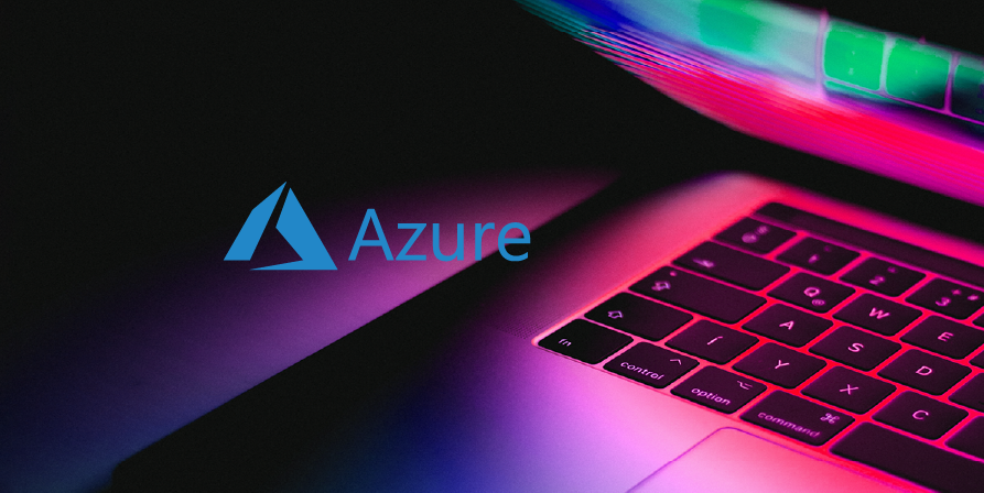 Keyboard and Azure logo